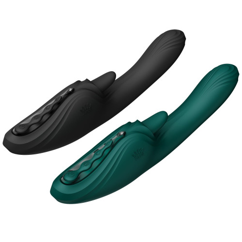 Вибратор-кролик Zalo Ares Turquoise Green