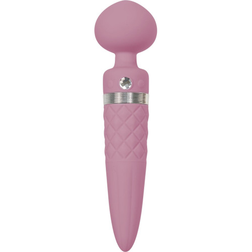 Вібромасажер 2-в-1 PILLOW TALK Sultry Рожевий
