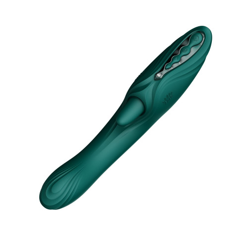 Вибратор-кролик Zalo Ares Turquoise Green