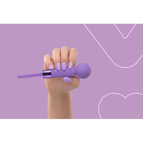 Минивибромассажер FairyGasm Pearlstasy violet