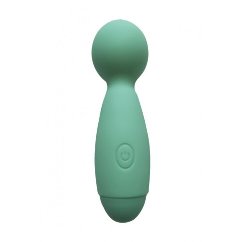 Минивибромассажер Wooomy Smally Mini Wand Turquoise