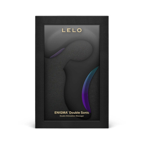 Клиторально-вагинальный звуковой стимулятор LELO Enigma Double Sonic Black