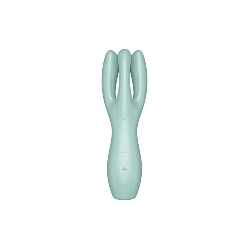 Клиторальный вибратор Satisfyer Threesome 3 Mint с тремя пальчиками