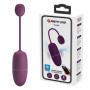 Виброяйцо Pretty Love Nymph Vibrating Egg Plum (App)