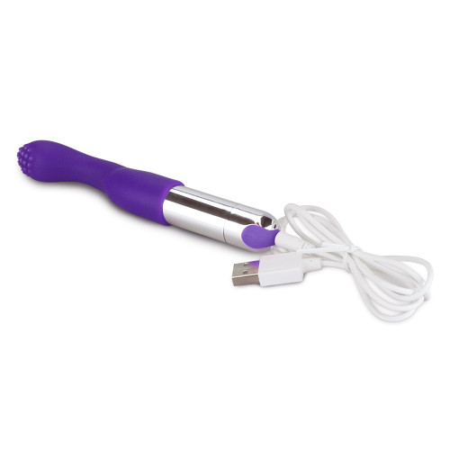 Кліторальний стимулятор LoveToy IJOY Rechargeable Versatile Tickler Purple