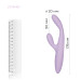 Тонкий кролик-вібратор Svakom Cici+ 2 Lilac, керування зі смартфона, підігрів до 38 °C