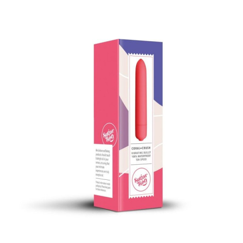 Виброшара SugarBoo Coral Crush, 10 уровней интенсивности