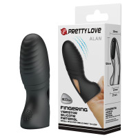 Насадка на палец Pretty Love Alan Finger Vibrator Black