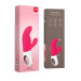 Вибратор-кролик Fun Factory MISS BI pink/white, 2 независимых мотора, диаметр 4,2 см