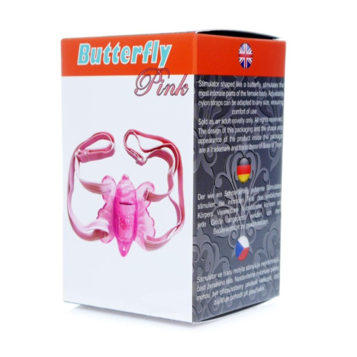 Вібростимулятор метелик B - Series EasyLove Butterfly Pink