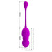 Виброяйцо Pretty Love Callieri Thrusting Vibrating Egg Purple