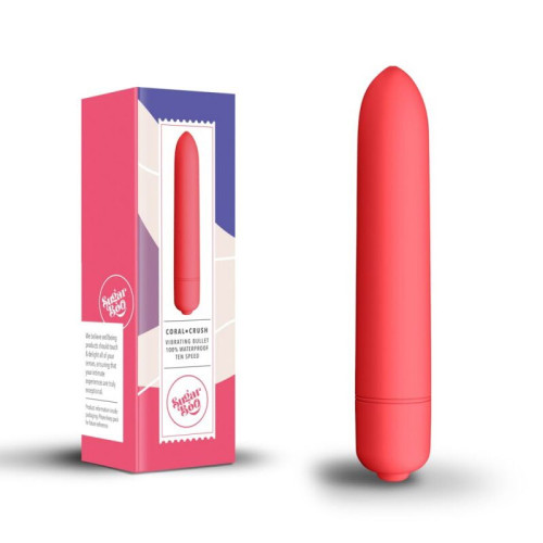 Виброшара SugarBoo Coral Crush, 10 уровней интенсивности