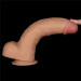 Реалистичный вибратор LoveToy Vibrating Power Basics Cock 9.5
