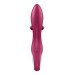 Вибратор-кролик с тройным отростком Satisfyer Embrace me Berry, 2 мотора, диаметр 3,6 см
