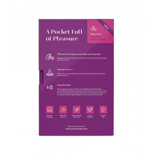 Вакуумний стимулятор клітора Womanizer Starlet 3 Violet