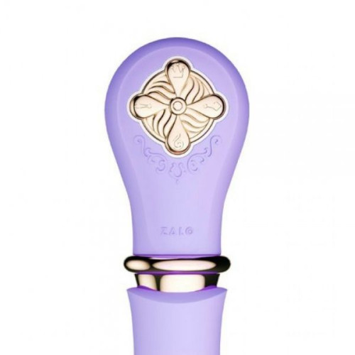 Вібромасажер-пульсатор із підігрівом Zalo Desire Фіолетовий