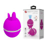 Клиторальный стимулятор Pretty Love Gemini Ball Purple