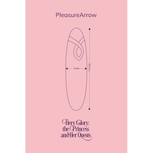Минивибратор FairyGasm PleasureArrow green