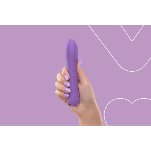 Вибратор с подогревом FairyGasm WowGenie violet, подогрев до 42 °C