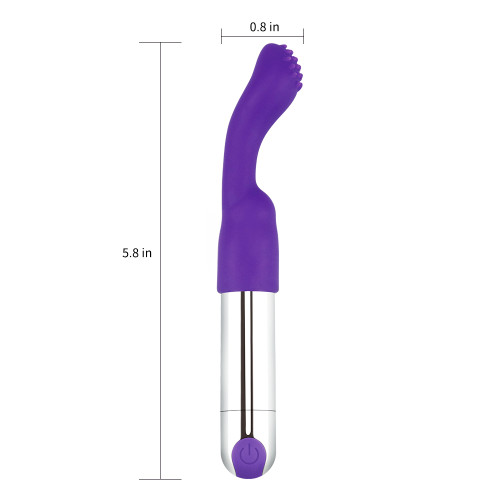 Кліторальний стимулятор LoveToy IJOY Rechargeable Versatile Tickler Purple
