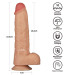 Реалистичный вибратор LoveToy Vibrating Power Basics Cock 9.5