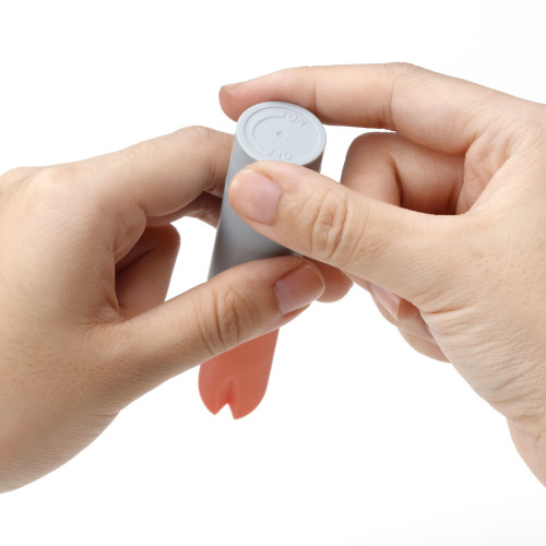 Вібратор-помада IROHA STICK сіра