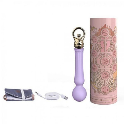 Вібромасажер мікрофон Zalo Confidence Фіолетовий