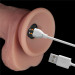 Реалістичний вібратор LoveToy Vibrating Sliding Skin Pro II Dual Layer Silicone Dong 10 Flesh