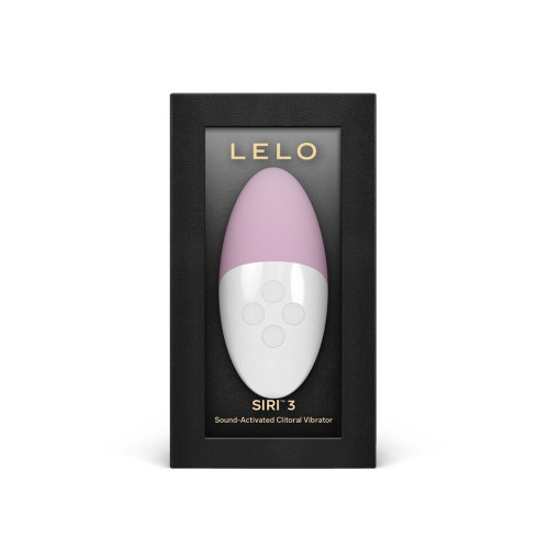 Музыкальный вибратор для клитора LELO SIRI 3 Soft Pink, вибрации в ритме звуков без смартфона
