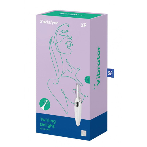 Вибратор для клитора Satisfyer Twirling Delight White
