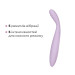 Тонкий смарт-вибратор точки G Svakom Cici 2 Lilac, подогрев до 38 °C
