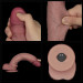 Реалістичний вібратор LoveToy Vibrating Sliding Skin Pro II Dual Layer Silicone Dong 10 Flesh