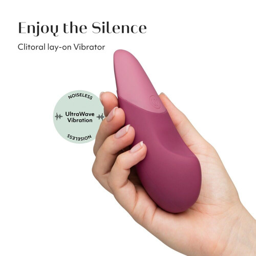 Мини-вибратор Womanizer Vibe Dusky Pink, 3 авторежима + 10 уровней интенсивности