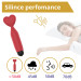 Міні-вібратор Erospace Sweet Play Mini Heart Vibrator A14