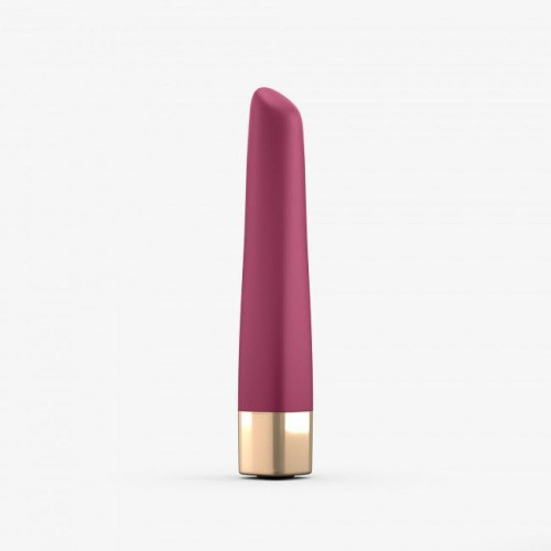 Мощный минивибратор Love To Love Delight Me Бордовый