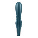 Смарт вибратор-кролик Satisfyer Hug Me Bluegrey, 2 мотора, диаметр 4,2см, широкая клиторальная часть