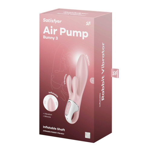Вибратор Satisfyer Air Pump Bunny 3