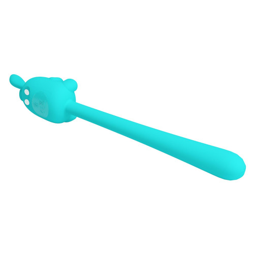 Вибратор Pretty Love Cute Bunny Turquoise, 7 vibration functions