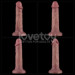 Реалистичный вибратор LoveToy Vibrating Dual Density Power Cock 8
