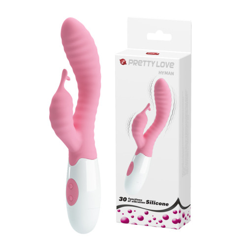 Вібратор Pretty Love Hyman Vibrator Pink