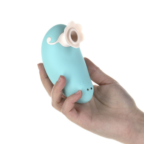 Розкішний вакуумний кліторальний стимулятор Pillow Talk Dreamy Бірюзовий із кристалом Swarovski