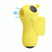 Вакуумный вибростимулятор Pretty Love Magic Bee Stimulator Yellow