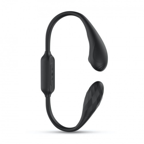 Вибратор на гибкой сцепке со стимуляцией пальчиком Marc Dorcel DUAL EXPLORER