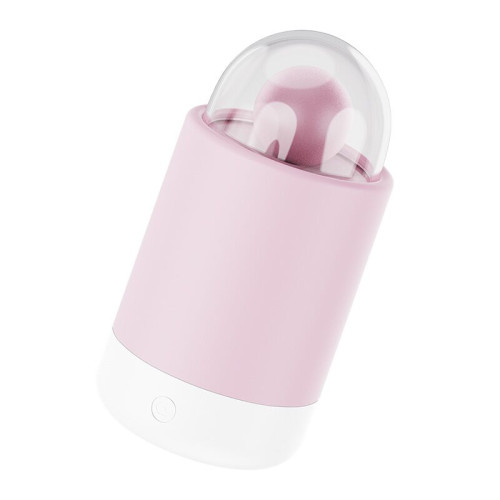 Вибратор-конфета на палочке KISTOY Pink Pop, зарядный кейс-ночник, 10 режимов вибрации