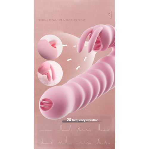 Вібратор B - Series Lyla Hannah USB Pink