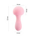 Вибромассажер Otouch MUSHROOM Pink, 7 режимов, функция ночника, технология «старт-стоп»