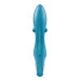 Вибратор-кролик с тройным отростком Satisfyer Embrace me Turquoise, 2 мотора, диаметр 3,6 см