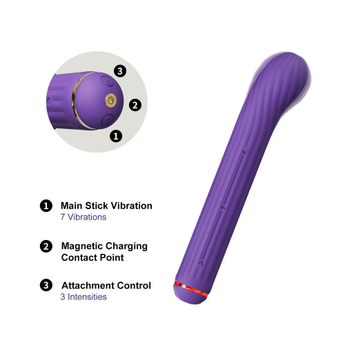 Вибратор Otouch Magic Stick S1 Plus - Purple