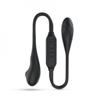 Вибратор на гибкой сцепке со стимуляцией пальчиком Marc Dorcel DUAL EXPLORER