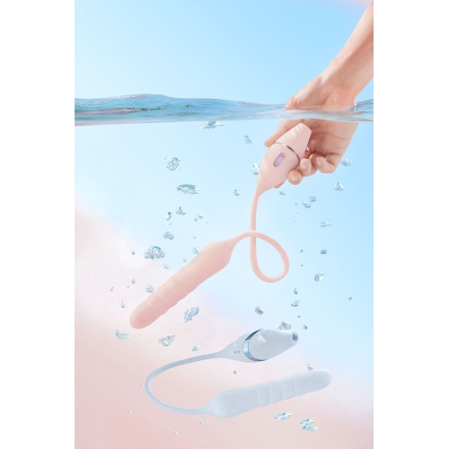 Пульсатор с вакуумным стимулятором KISSTOY Cathy III Pink